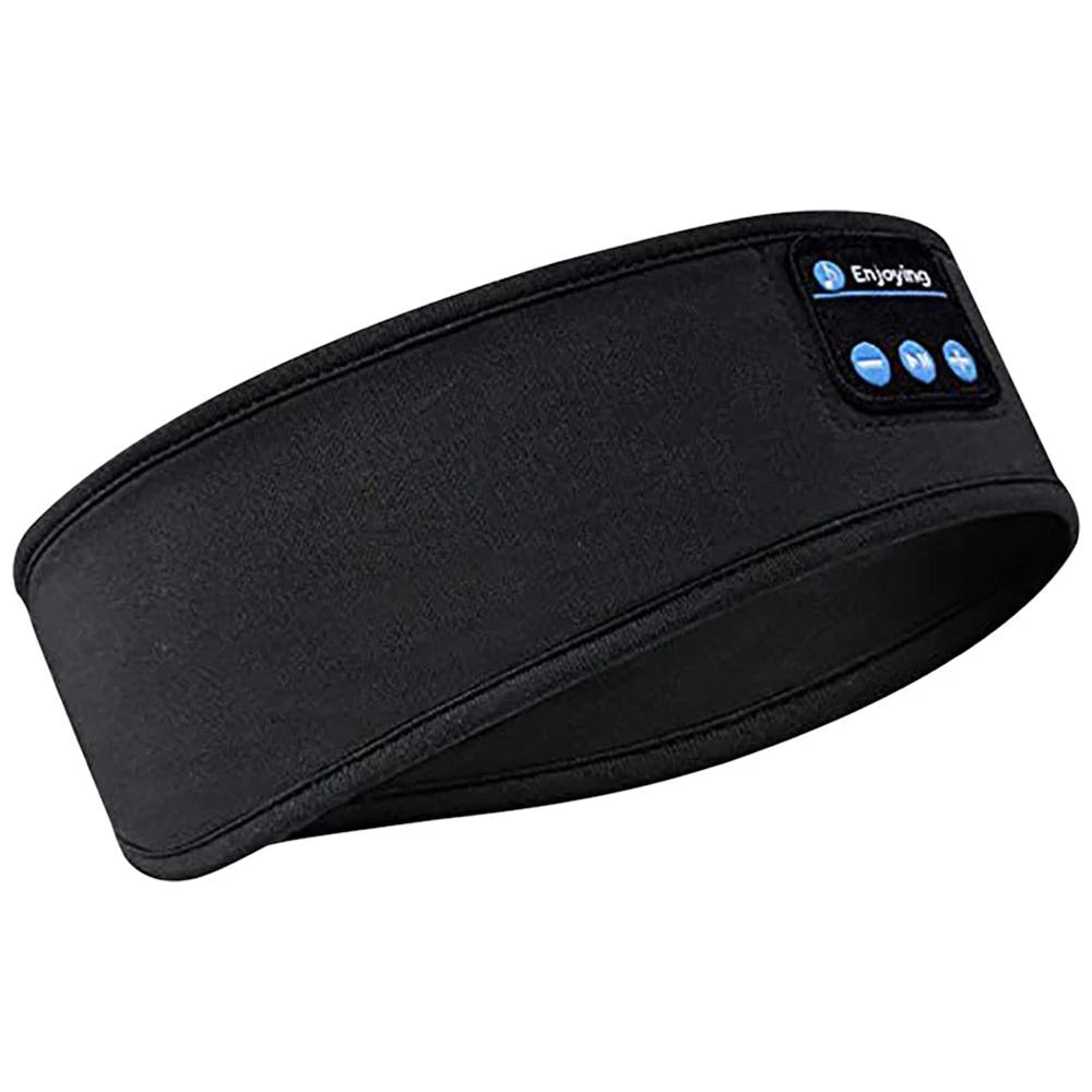 Comfortable Bluetooth Sleeping Band Headphone Music Eye Mask Soft Elastic Wireless Sport Headband Headset